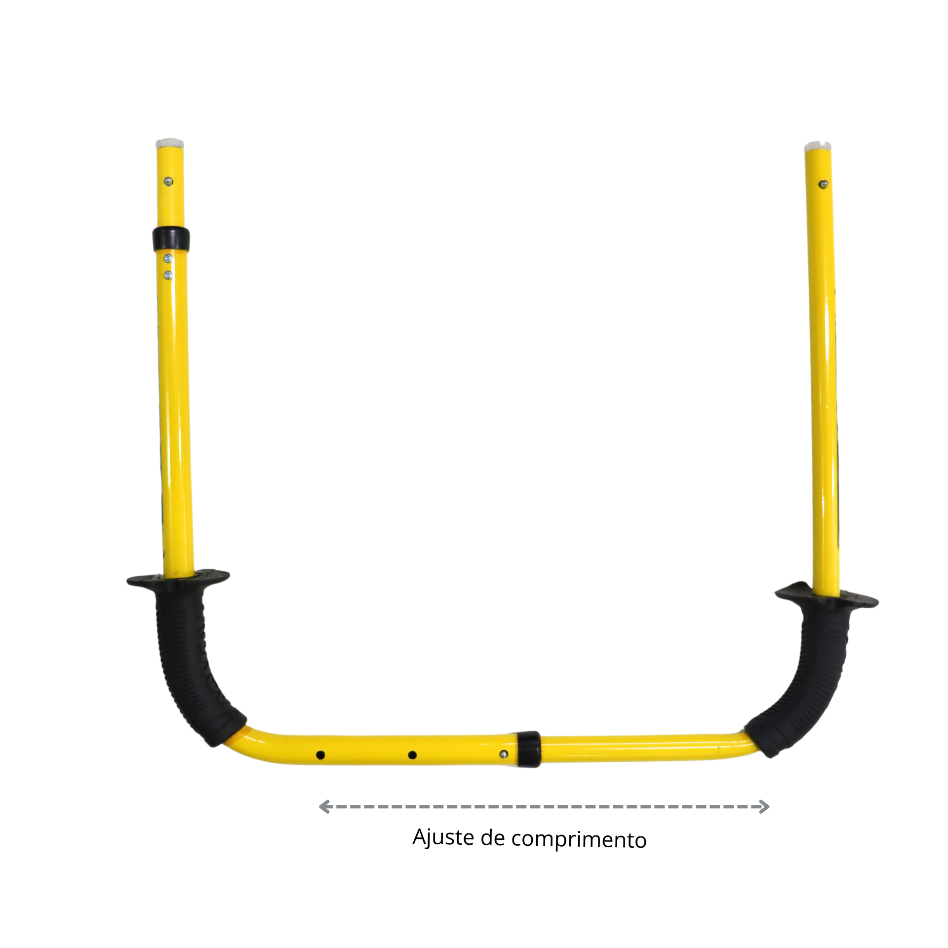 Operador utilizando o Bastão U Articulado Smart AGMOV para direcionar cargas içadas com precisão e segurança.